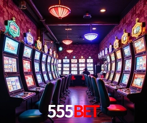 Interface moderna da plataforma 555bet